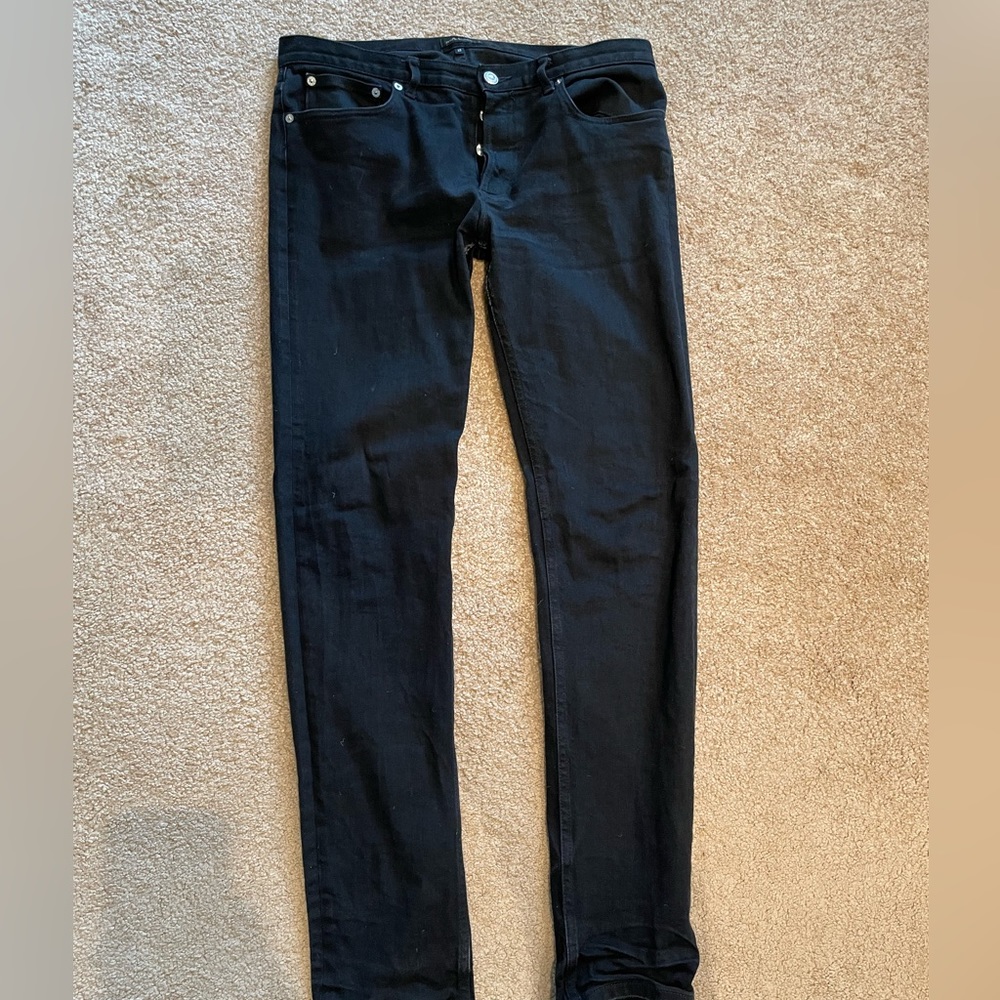 A.P.C. Petit New Standard Black Jeans
